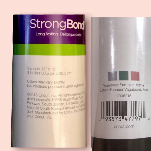 Three rolls, New in package, Cricut Everyday Iron-On Mesh Sampler… - Picture 5 of 11